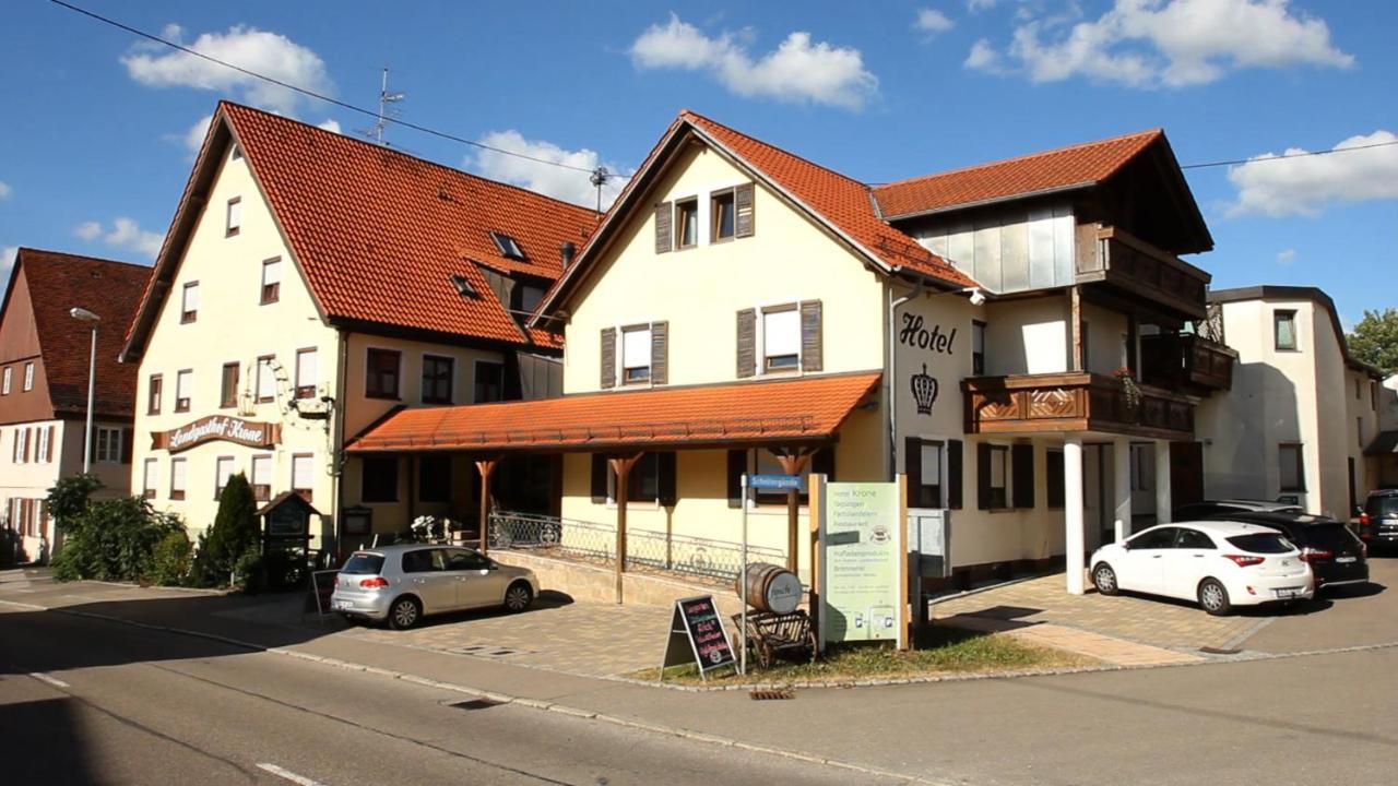 Hotel Krone Nellingen Exterior foto